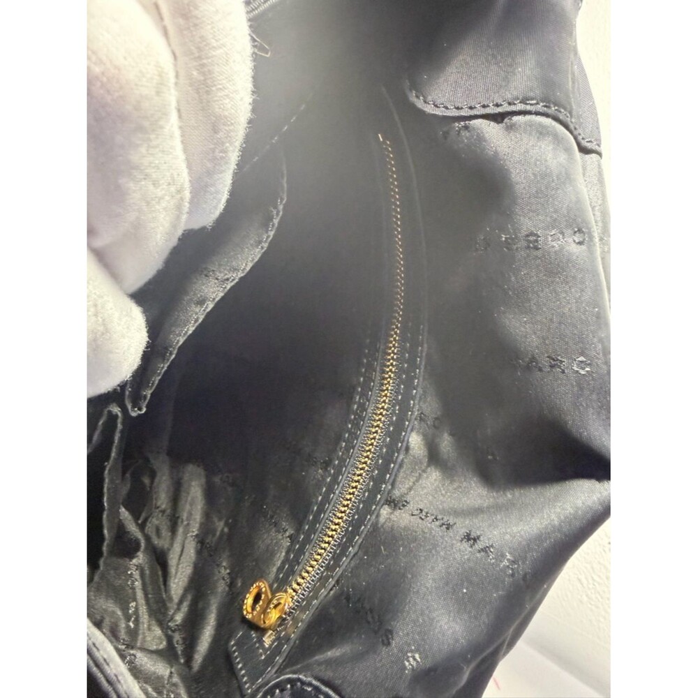 Marc by Marc Jacobs Everyday Black Crossbody Bag with Gold Accents - Picture 8 of 14